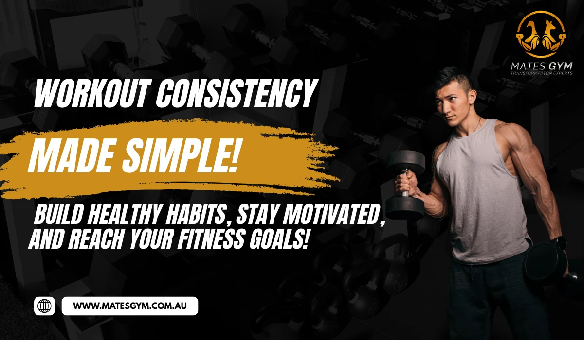 WORKOUT CONSISTENCY MADE SIMPLE! Build Healthy Habits, Stay Motivated, and Reach Your Fitness Goals!